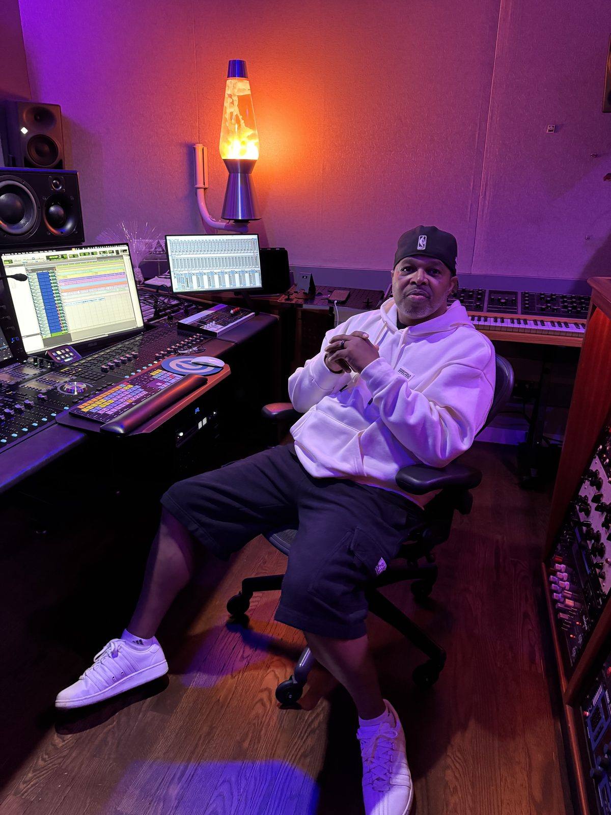 DLG in the studio